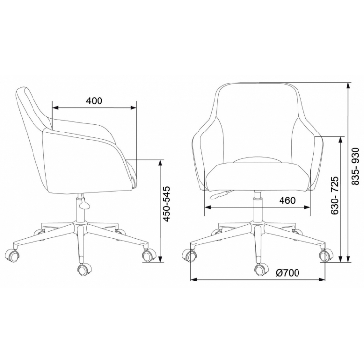 Кресло Бюрократ CH-380SL