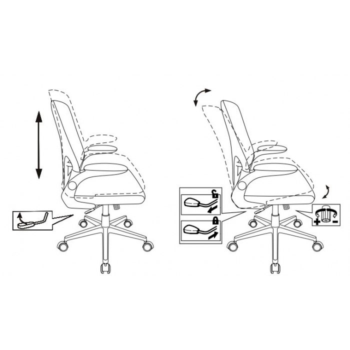 Кресло Бюрократ MC-101