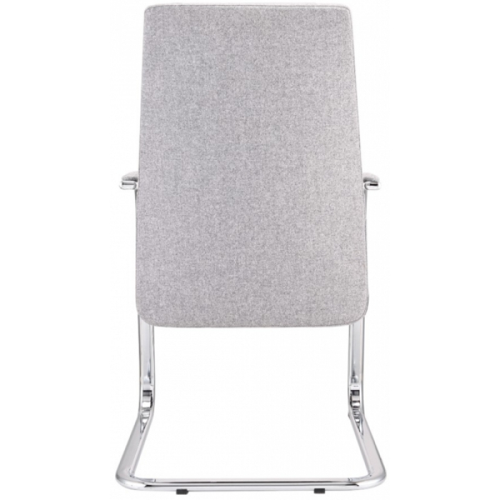 Кресло на полозьях Jons-Low-V кашемир серый