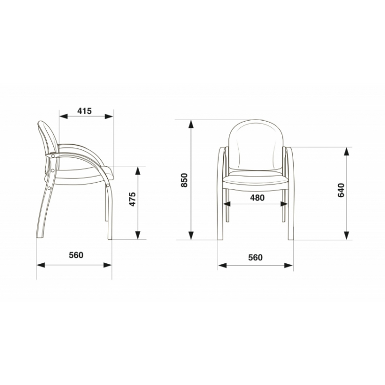 Стул Бюрократ Джуно