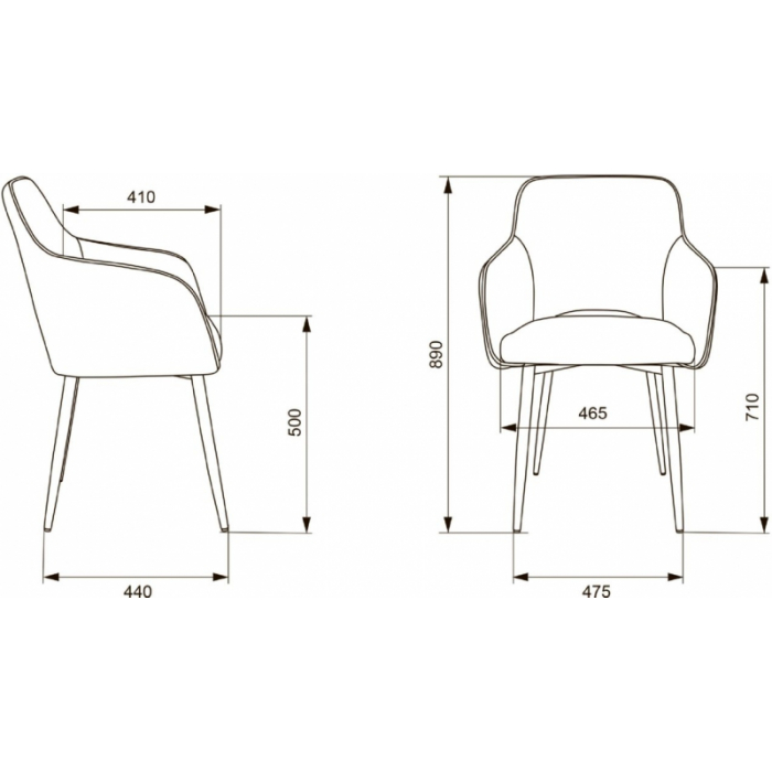 Стул Бюрократ KF-7