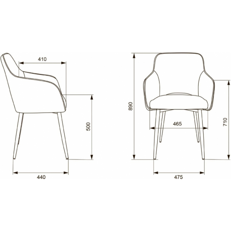 Стул Бюрократ KF-7
