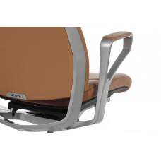 Кресло Zen 01E Оранжевый/Металл Серебристый