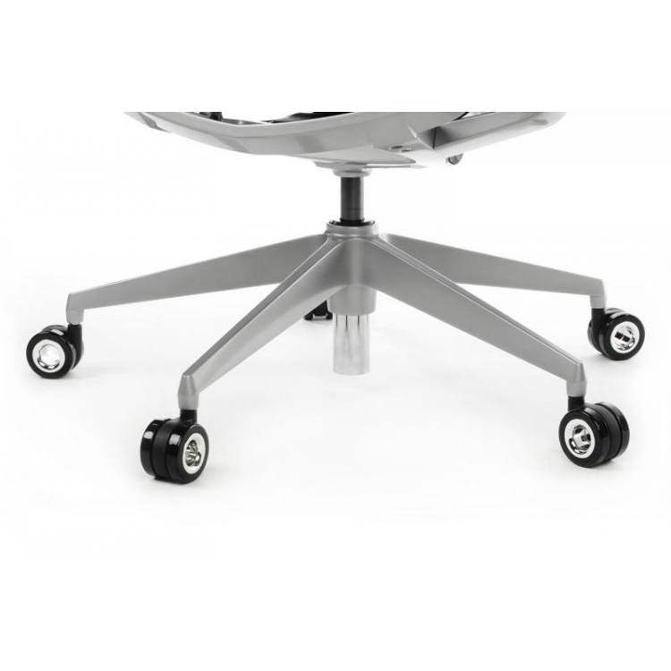 Кресло Zen 01E Оранжевый/Металл Серебристый