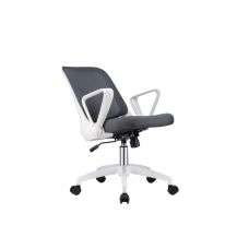 Кресло W-158 Белый Пластик/Серый