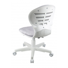 Кресло 1139 FW PL White велюр Bliss 09 аметист