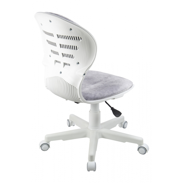 Кресло 1139 FW PL White велюр Bliss 09 аметист