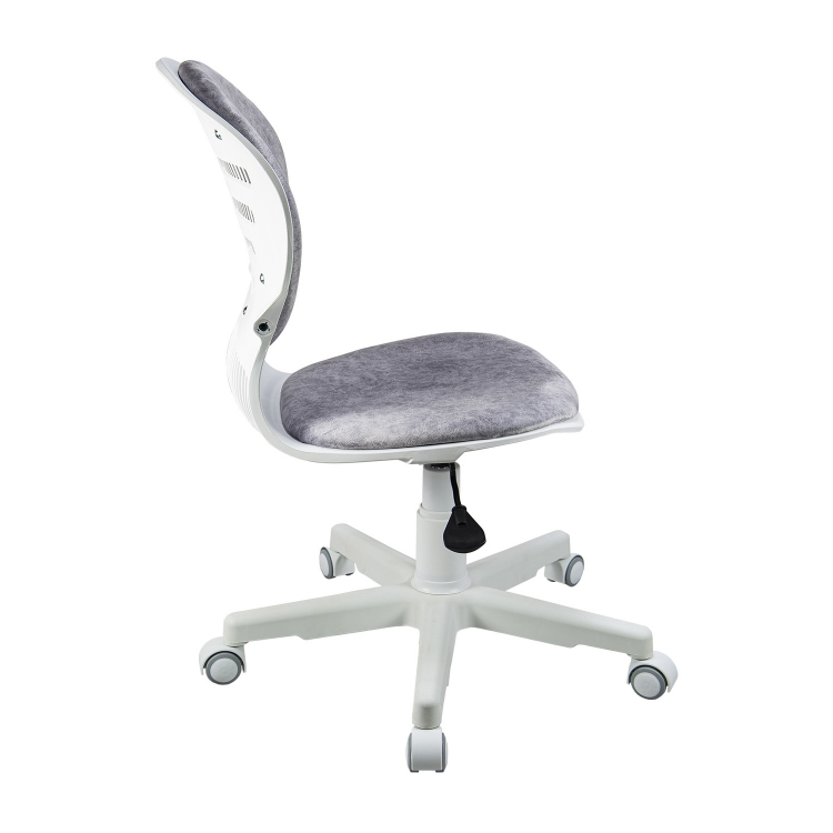 Кресло 1139 FW PL White велюр Bliss 09 аметист