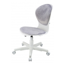 Кресло 1139 FW PL White велюр Bliss 09 аметист