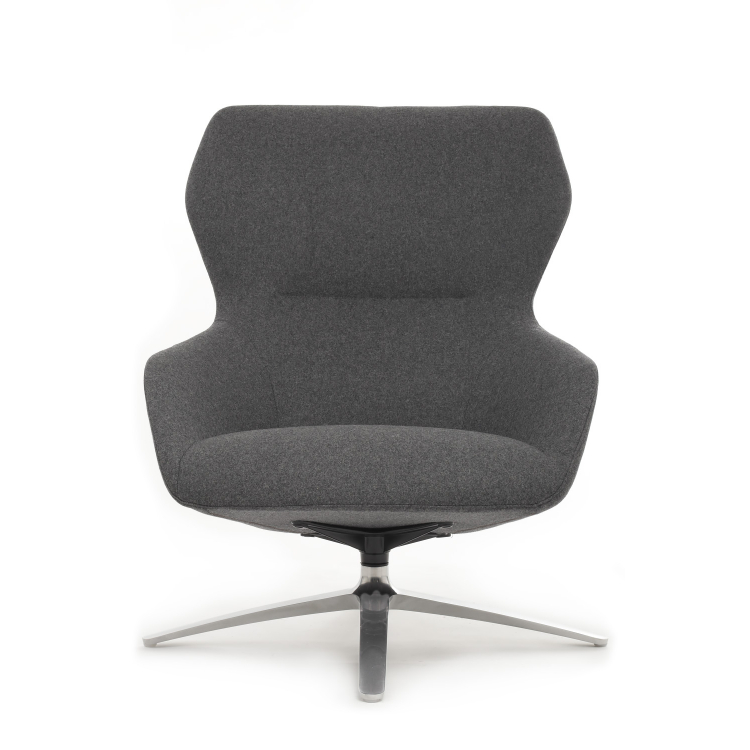 Кресло Selin F1705 Темно-серый кашемир
