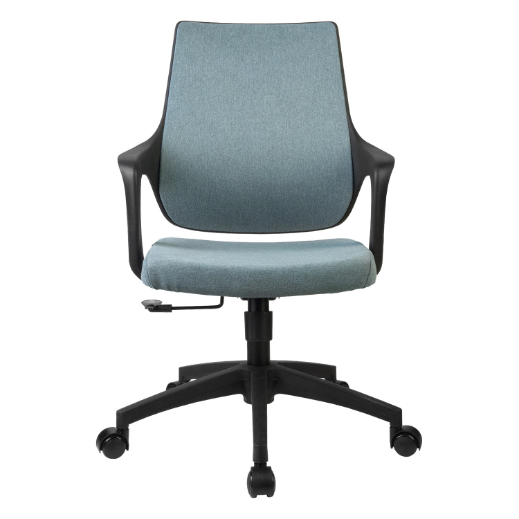 Кресло RCH 928 Черный Пластик/Зеленый Кашемир