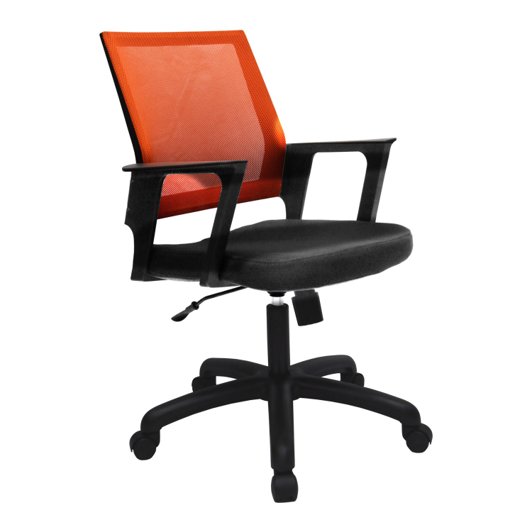 Кресло 1150 TW PL Оранжевый/Черный