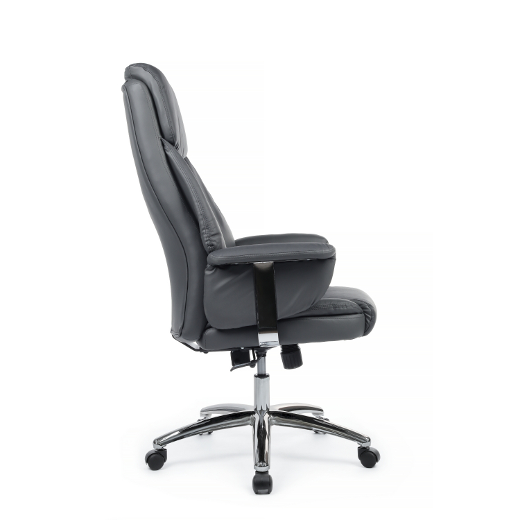 Кресло RCH 9501-Dis2 Серый кожа