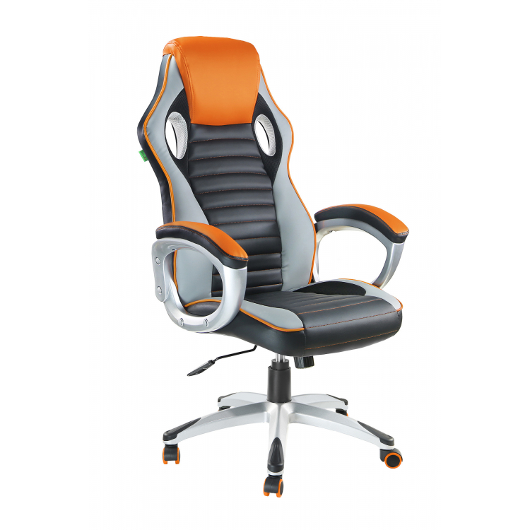 Кресло RCH 9292H Чёрный/Оранжевый