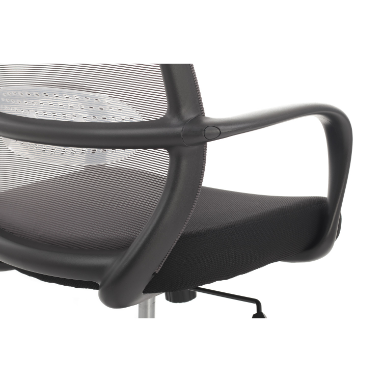 Кресло Fast W-207 Черный Пластик/Серый