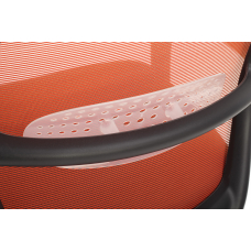 Кресло Fast W-207 Черный Пластик/Оранжевый