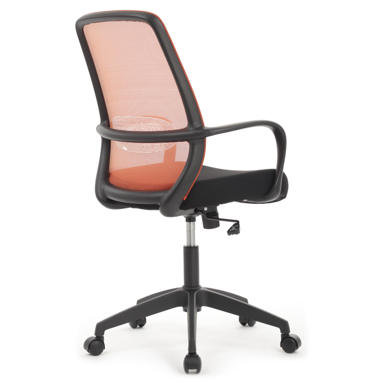 Кресло Fast W-207 Черный Пластик/Оранжевый