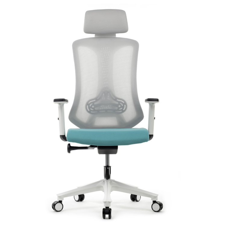 Кресло RCH AW2101 Серый/Голубой