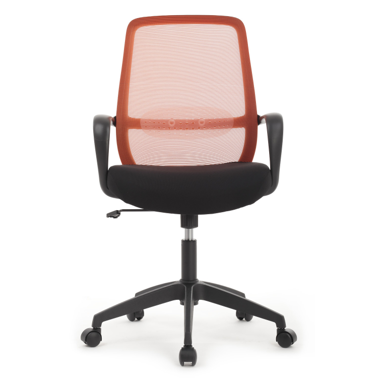 Кресло Fast W-207 Черный Пластик/Оранжевый