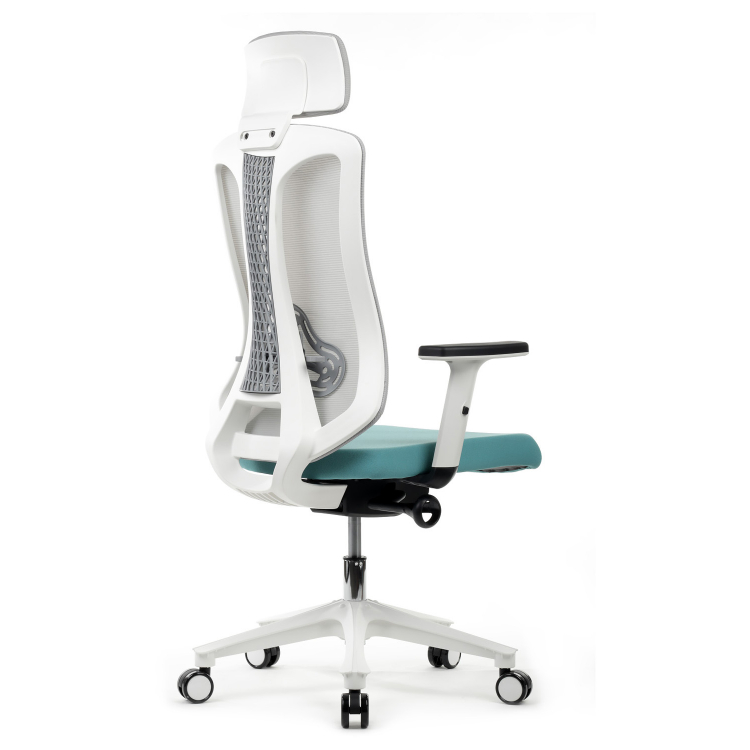 Кресло RCH AW2101 Серый/Голубой