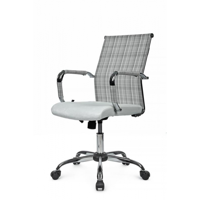 Кресло Art RCH 6017M Серо-белый