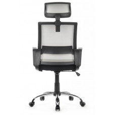 Кресло Mint RCH 1029HB Серый/Черный