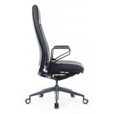 Кресло Zen 01E Синий/Металл Черный