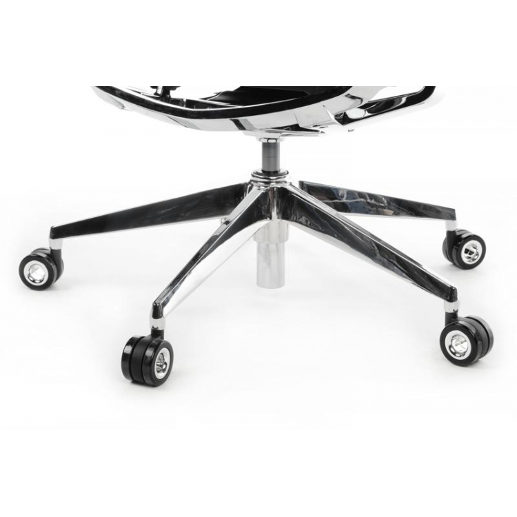 Кресло Zen 01E Синий/Металл Черный