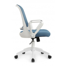 Кресло W-158 Белый Пластик/Синий