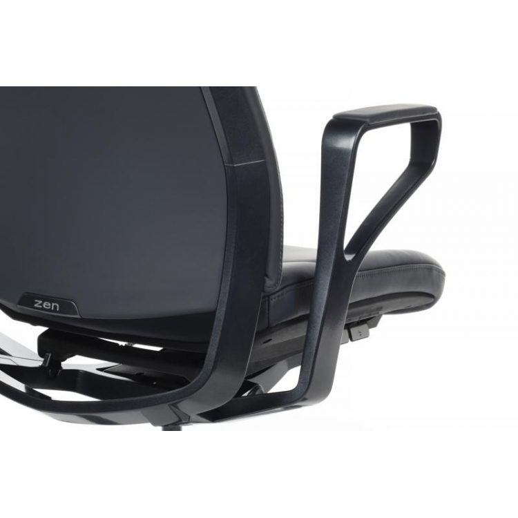 Кресло Zen 01E Синий/Металл Черный