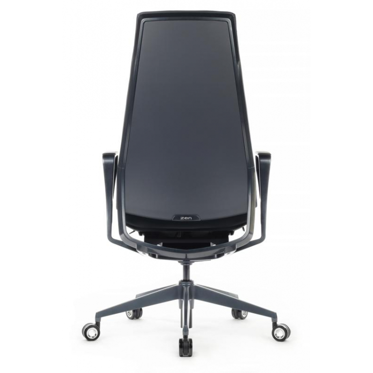 Кресло Zen 01E Синий/Металл Черный