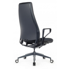 Кресло Zen 01E Синий/Металл Черный