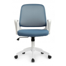 Кресло W-158 Белый Пластик/Синий