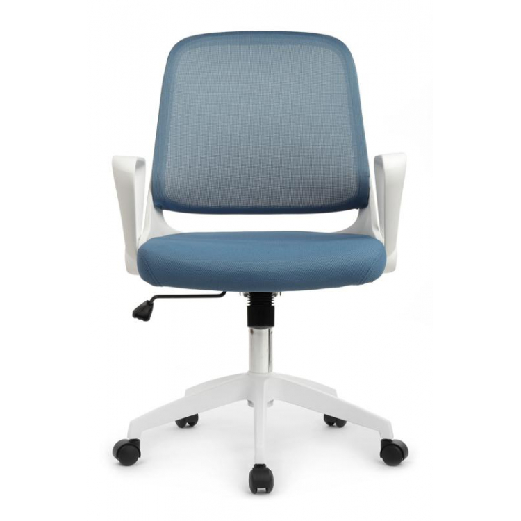 Кресло W-158 Белый Пластик/Синий