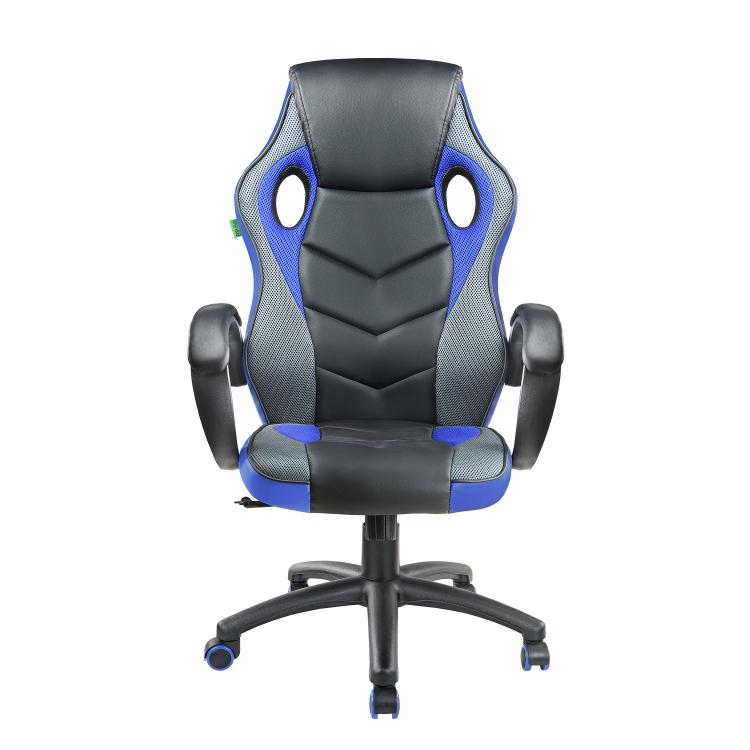 Кресло RCH 9381H Черный/Синий