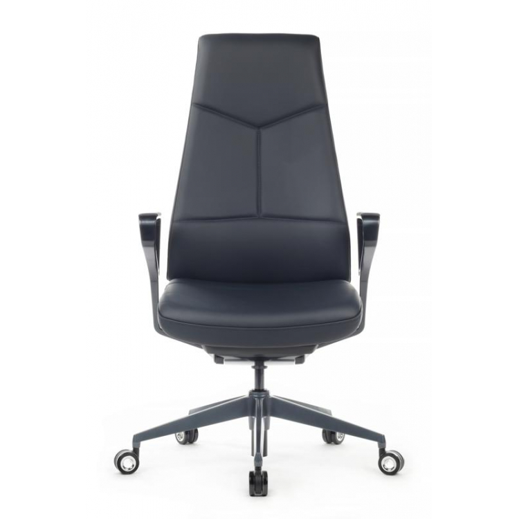 Кресло Zen 01E Синий/Металл Черный