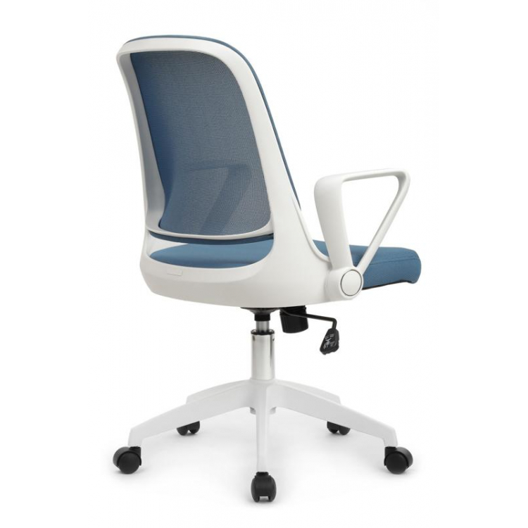 Кресло W-158 Белый Пластик/Синий