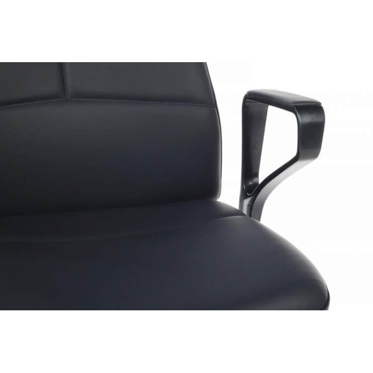 Кресло Zen 01E Синий/Металл Черный