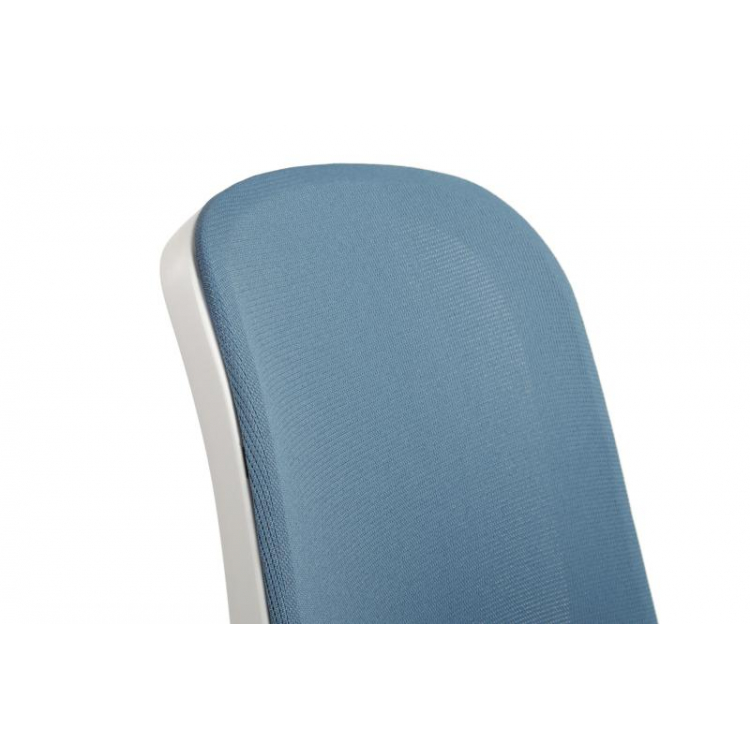 Кресло W-158 Белый Пластик/Синий