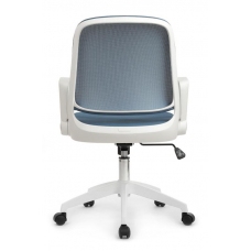 Кресло W-158 Белый Пластик/Синий