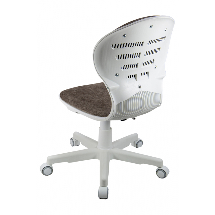 Кресло 1139 FW PL White велюр Bliss 07 шоколад