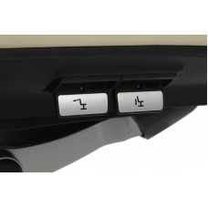 Кресло Zen 01E Бежевый/Металл Серебристый