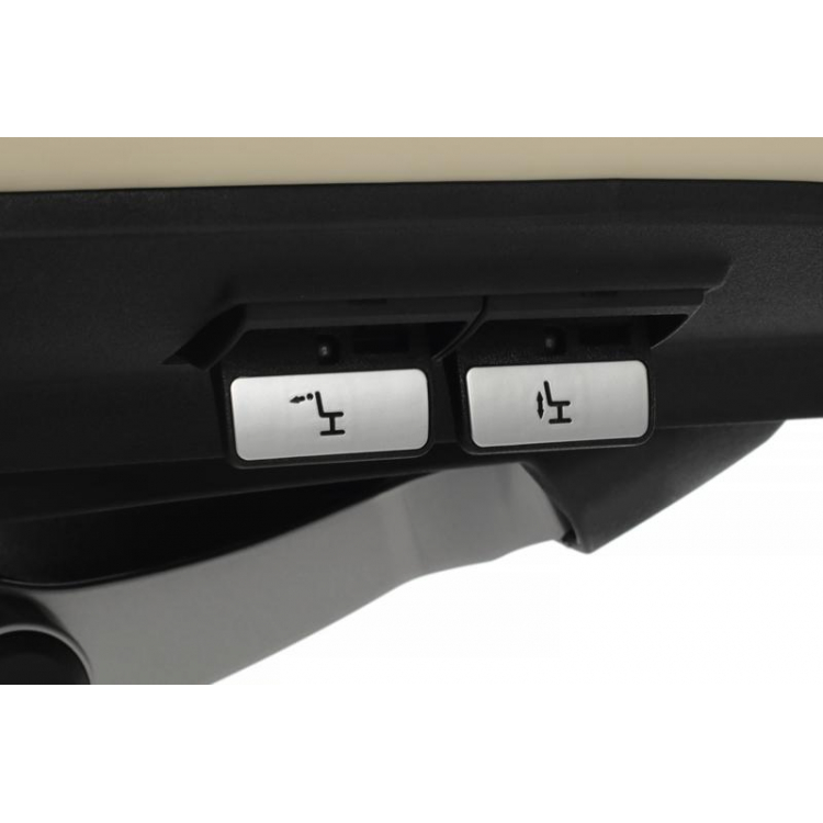 Кресло Zen 01E Бежевый/Металл Серебристый