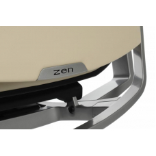 Кресло Zen 01E Бежевый/Металл Серебристый