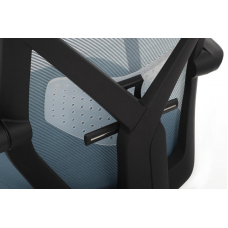 Кресло Oliver RCH W-203AC Черный пластик/Синий