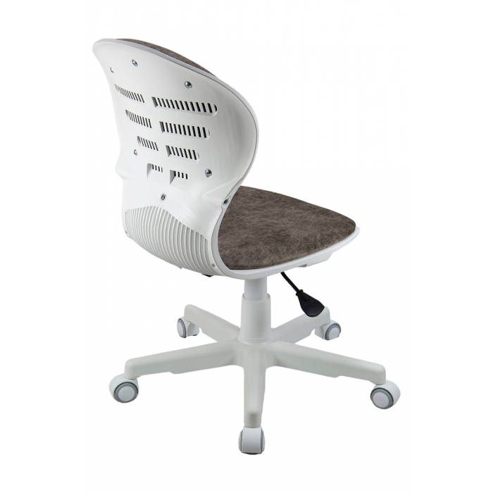 Кресло 1139 FW PL White велюр Bliss 07 шоколад