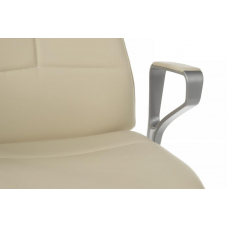 Кресло Zen 01E Бежевый/Металл Серебристый