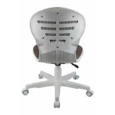 Кресло 1139 FW PL White велюр Bliss 07 шоколад