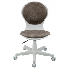 Кресло 1139 FW PL White велюр Bliss 07 шоколад