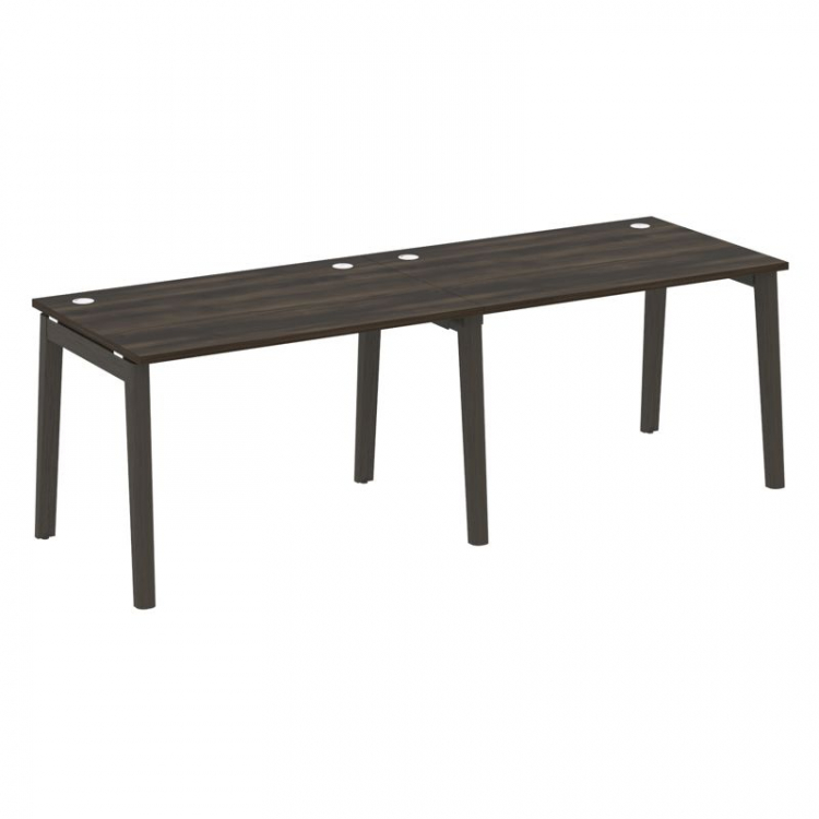 Onix Wood Рабочая станция OW.RS-2.2.8 Дуб Мали/Дуб Темный/Металл Антрацит 2360*800*750